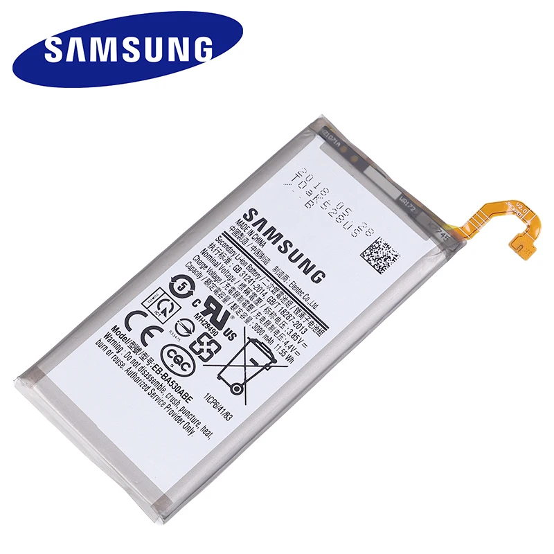 samsung запасной телефон батарея EB-BA530ABE для samsung Galaxy A8(A530) A530 SM-A530F 3000mAh