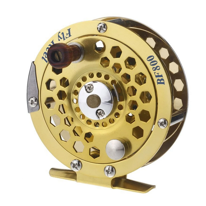 

Full Metal Fly Fish Reel Former Ice Fishing Vessel Wheel BF800A 0.5mm/300m 1:1