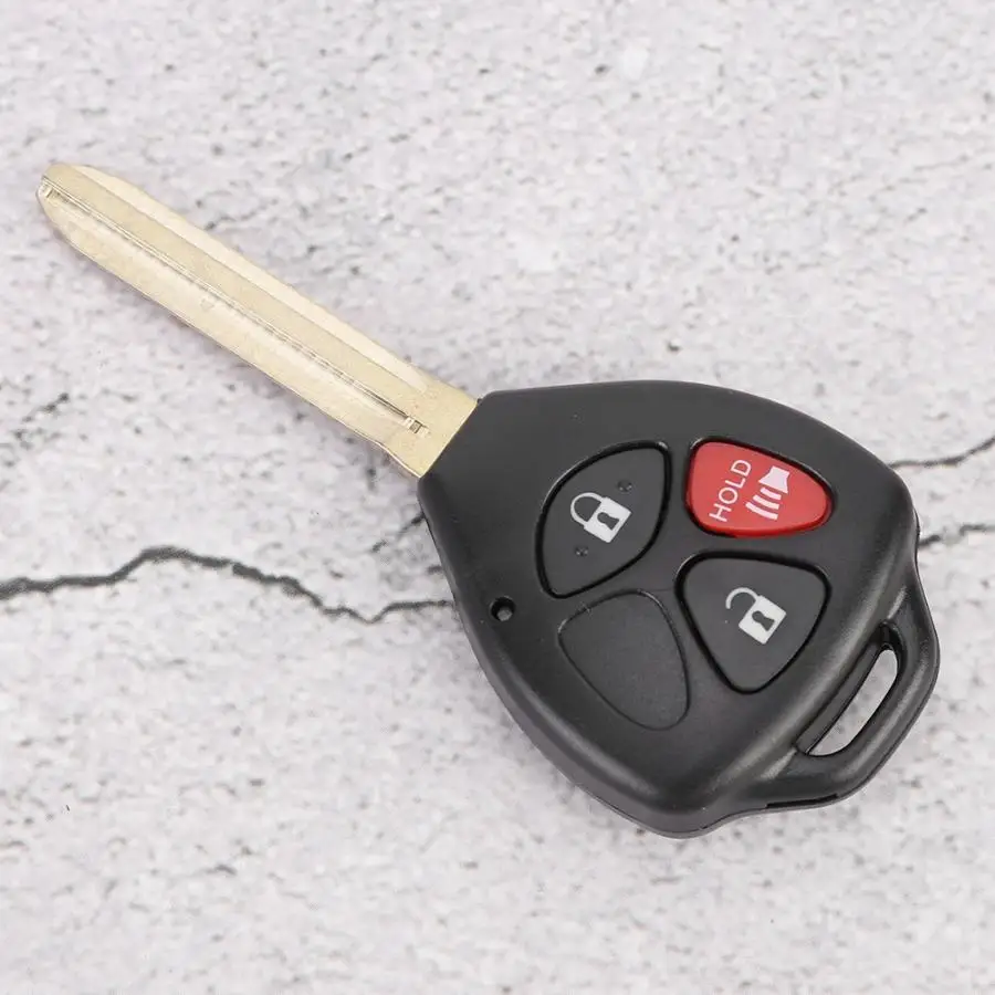 3 кнопочный неразрезанный телефон для Toyota Yaris 2007 2008 2009 2010 2011 2012 2013 4D-67 пульт