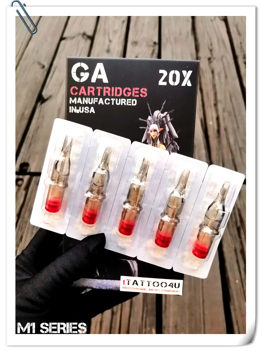 Тату картридж одноразовый полуперманентный для тату машинки 5M1/7M1/9M1/11M1/13M1/15M1 10