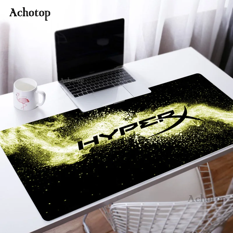 

Gamers decoracion 90X40CM Extended rubber mouse pad HyperX large mouse mat desk large mousepads gaming rug XL for office gaming