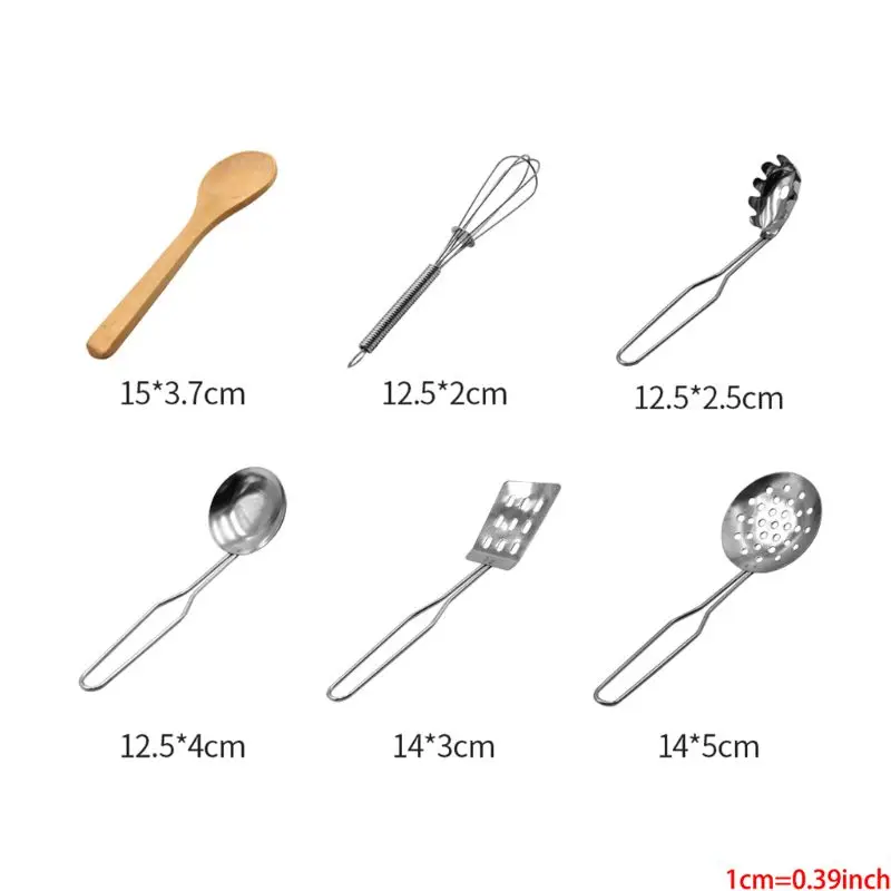 

18pcs Chef Role Play Set with Dress up Costume and Kitchen Accessories DXAD