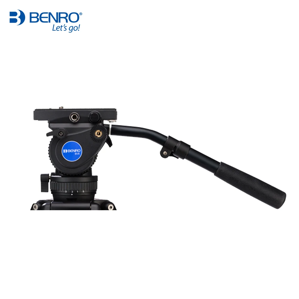 BENRO BV8H алюминиевая видеоголовка QR13 БЫСТРОРАЗЪЕМНАЯ пластина для BV8 штатив с