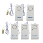 Датчик утечки воды Topvico 5 шт.лот, детектор утечки со звуком 120 дБ, система оповещения о переполнении