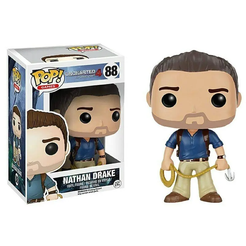Funko POP Uncharted 4 Натан Дрейк Фигурка Статуя коллекция видеоигр|Игровые фигурки и
