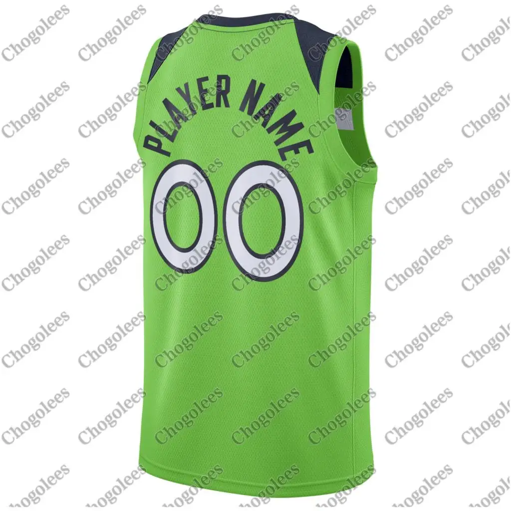 

Men Basketball Jersey Minnesota Swingman Custom Jersey Statement Edition Green