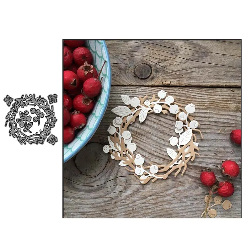 Цветочный набор металлические шаблоны для рамки скрапбукинга тиснения бумаги