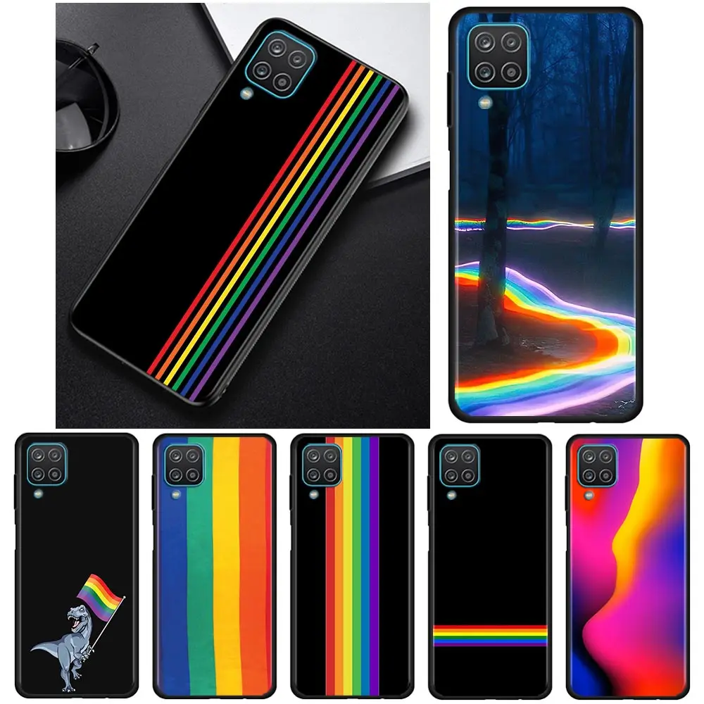 Радужный чехол для телефона геев лесбиянок ЛГБТ Samsung Galaxy A01 A11 A21 A31 A41 A51 A71 A91 A12 A32 A52