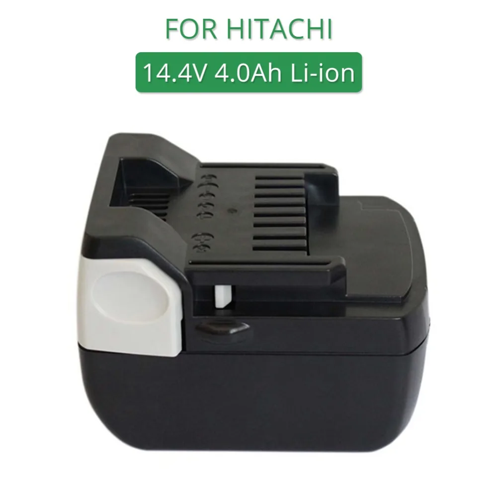 

4000mAh 14.4V Lithium Rechargeable Battery for Hitachi BSL1430 14.4v BSL1415 C14DSL CD14DSL CJ14DSL Power Tools Batteria
