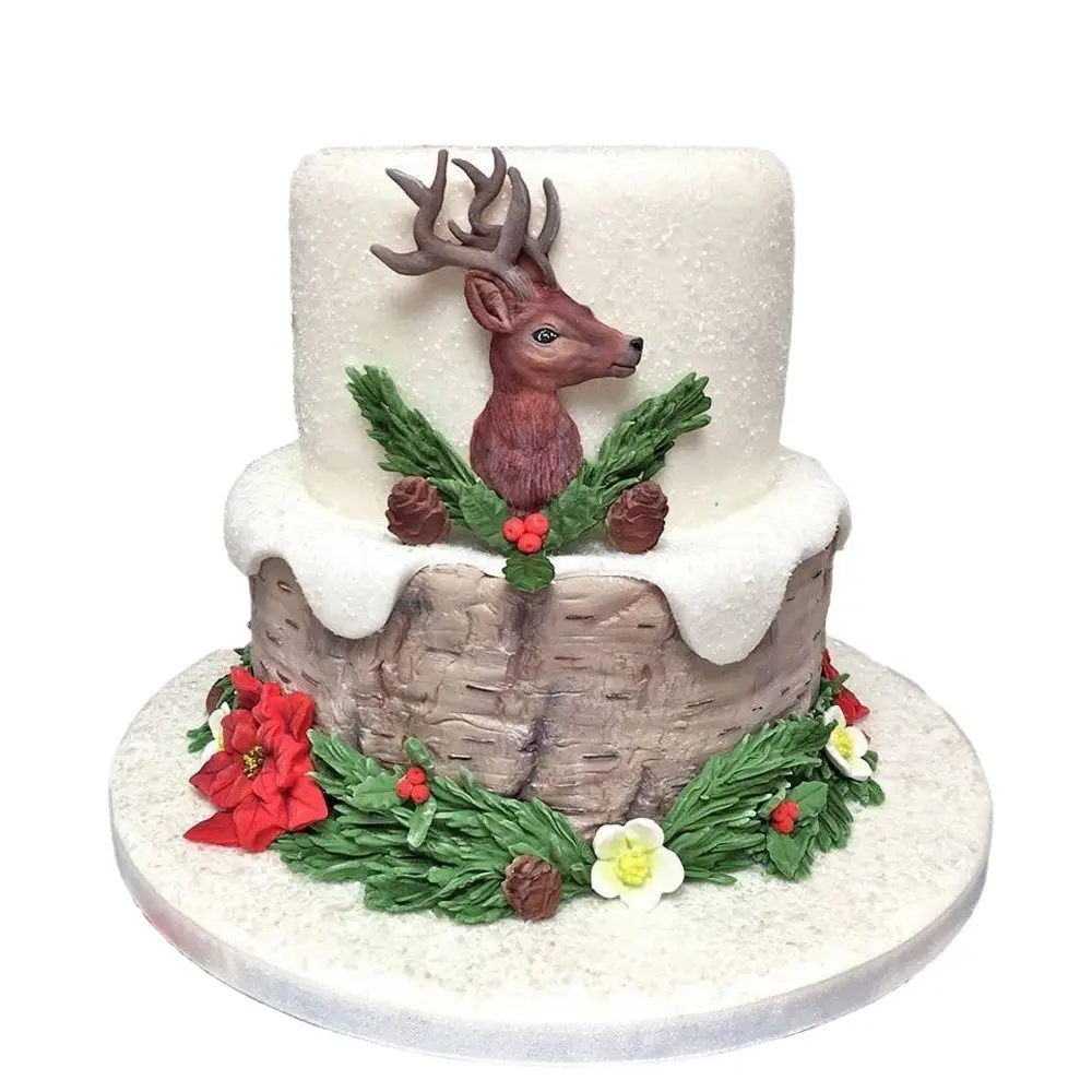 Рождественские олени искусственные украшения для шоколада | Дом и сад