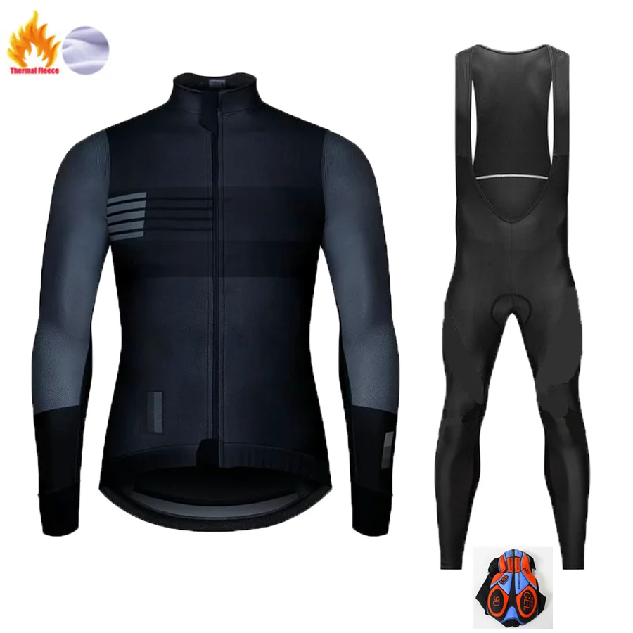 Gobiking зимняя велосипедная одежда с длинным рукавом Джерси NW Мужская Pro Team теплая куртка комплект MTB Одежда термофлис Ropa Ciclismo - Цвет: Winter Cycling Suit