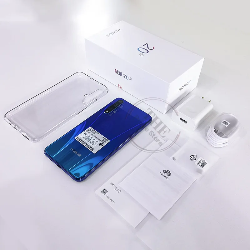 Honor 20s 6 26 &quotполный экран 6x зум смартфон ГБ 8 128 Гб Поддержка Google Global rom 2340x1080P 48MP 32 Мп