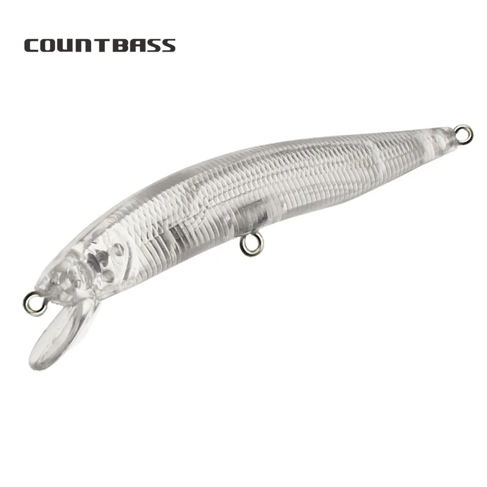 10 шт. пустые жесткие приманки 90 мм неокрашенные рыболовные гольян воблеры