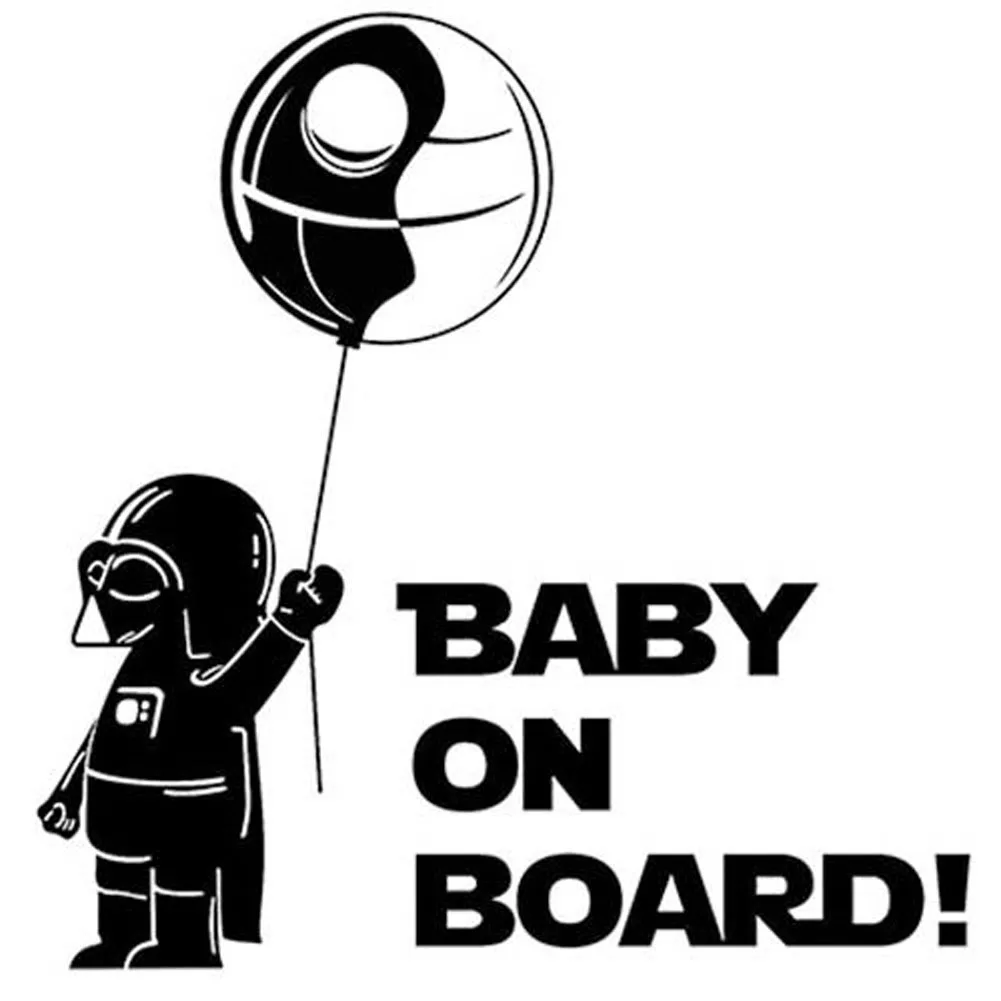 

Waterproof and Sunscreen Car Sticker BABY ON BOARD Sticker Creative Car Window Decal