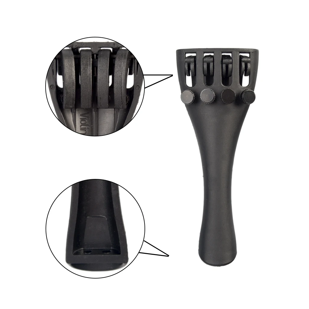 NAOMI Violin Tailpiece 10PCS Carbon Fiber W/ 4 Tuners For 1/2 Parts &amp Accessories New | Спорт и развлечения