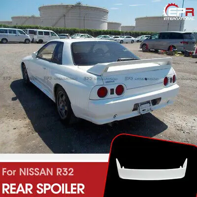 Автомобильные аксессуары для Nissan R32 Skyline GTR OE стиль углеродное волокно глянцевая