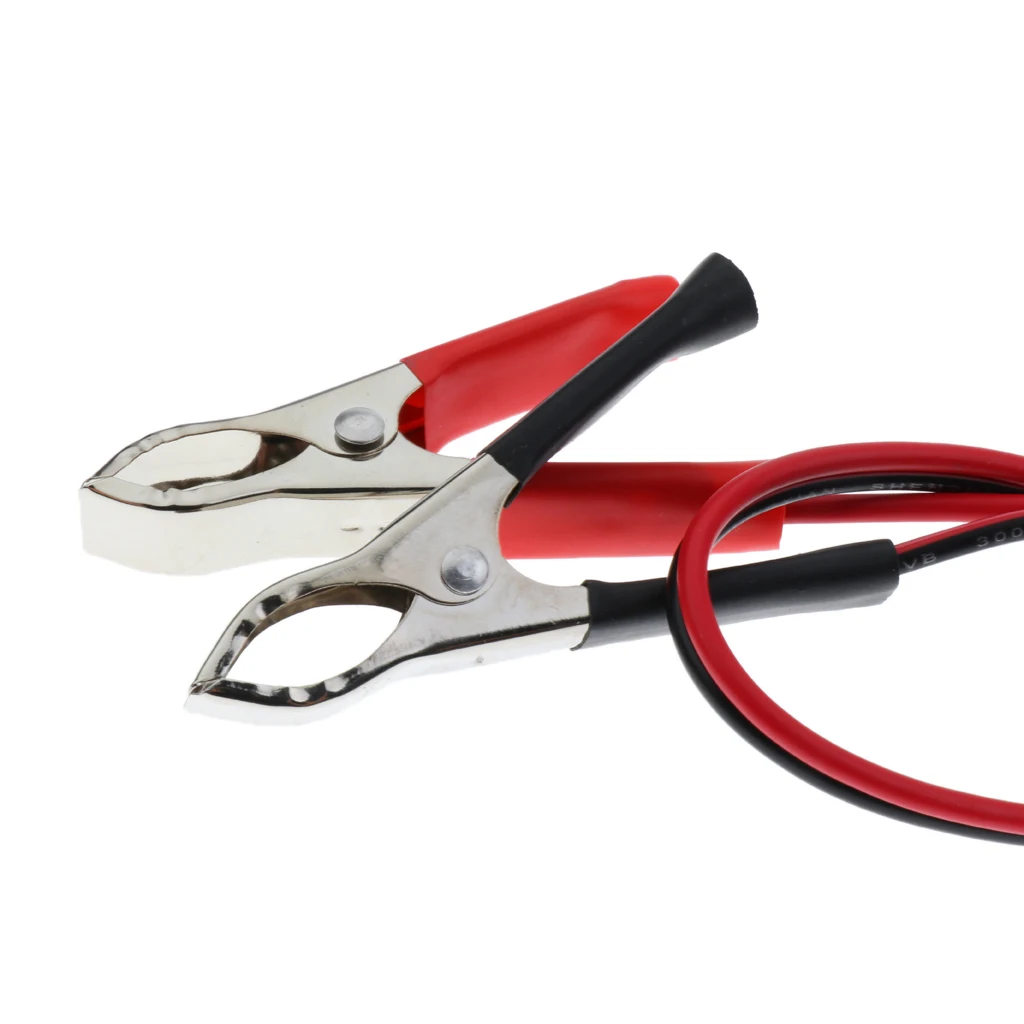 

30A Alligator Clips Crocodile Wire Male/Female To Car Lighter