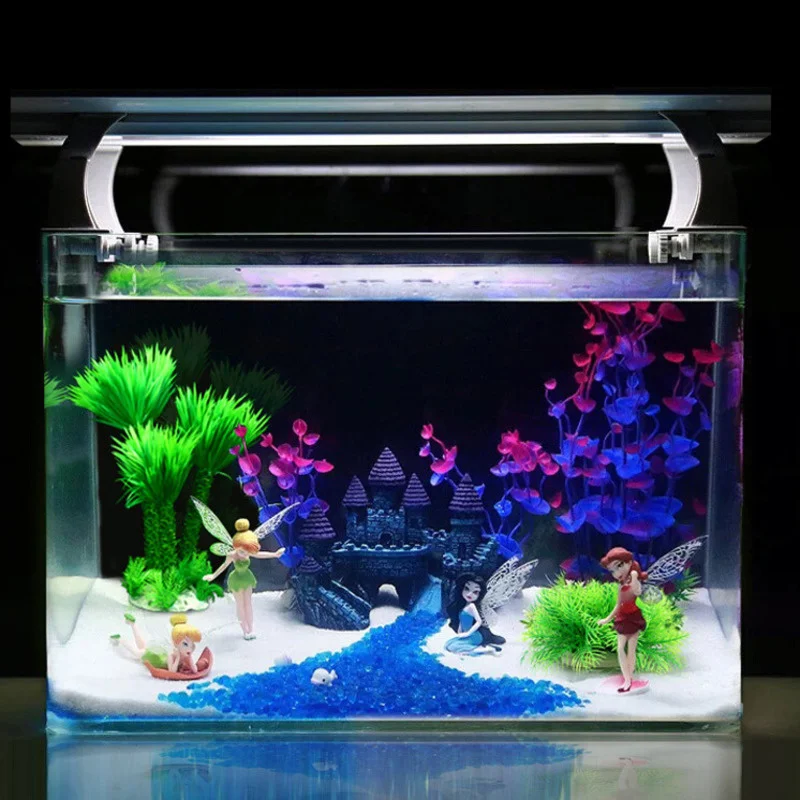 

Simulation Castle Aquarium Decoration Accessories Fish Tank Landscaping Decorative Resin Rock Building Decor Aquascape Landscape