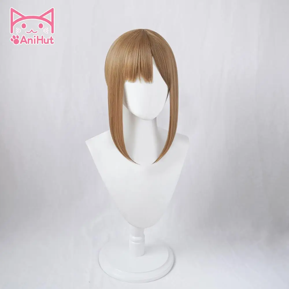 [Anihut】reisalin Stout Ryza Wig Game lier Ryza: Ever Darkness &amp секретное укрытие косплей волосы Reisalin Cosplay |