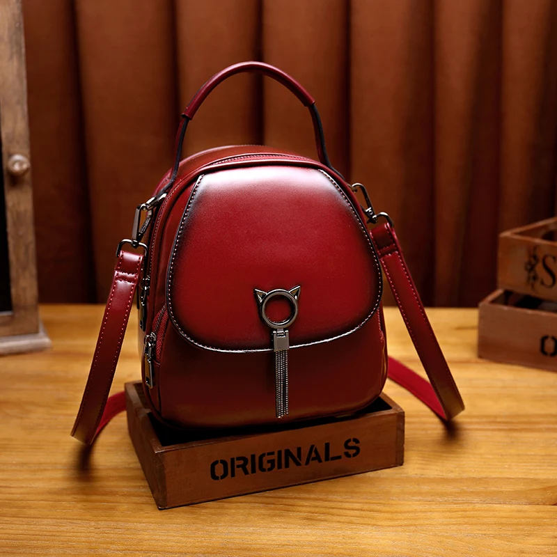 

2020 New Women Genuine Leather Shoulder Bags Hand Ladies Cross body Bags Luxury Shopping Handbags For Gilrs Messenger Mini Sac