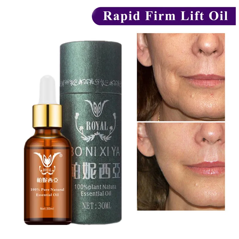 Антивозрастное эфирное масло для лица быстрое бритье эсенция удаление морщин