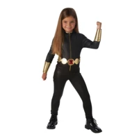2019 new costume child cute black widow grand heritage girls costume 3pcs1set suitable 3 9years