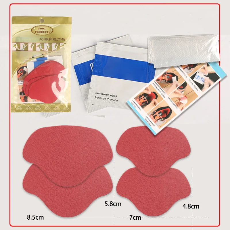 4Pcs/Set Worn Holes Shoe Repair Heel Sticker Accessories for Sneakers Self-adhesive Heel Protector Shoe Inserts Shoe Care Kit