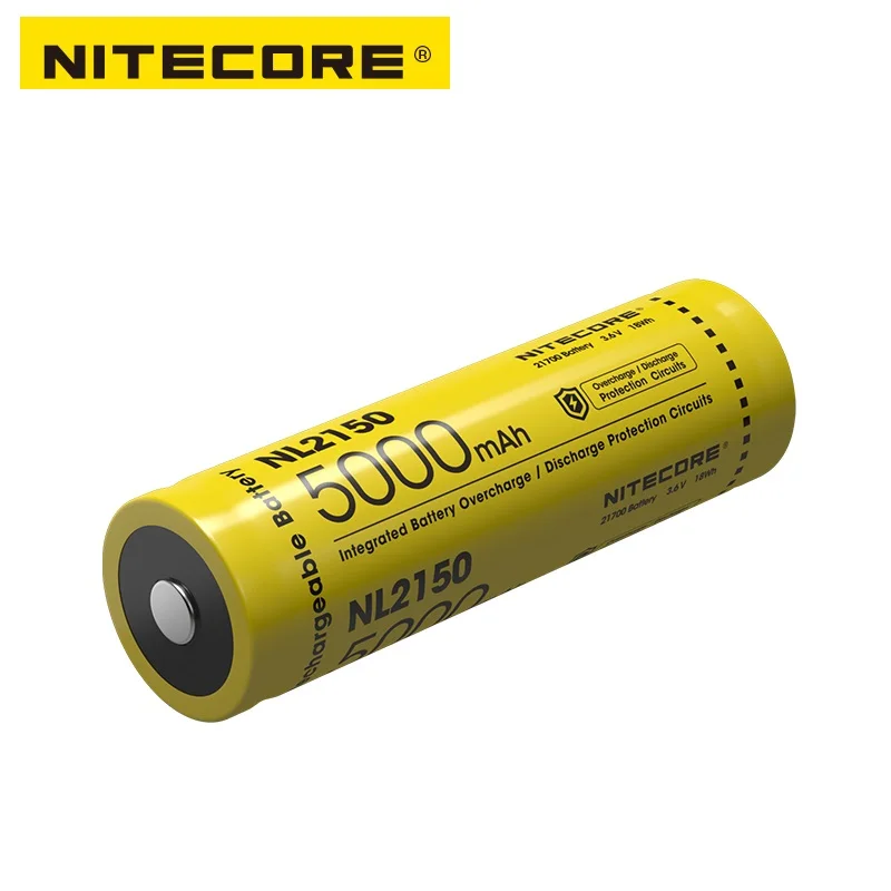 Перезаряжаемый литий ионный аккумулятор NITECORE NL2150 NL2145 NL2140 3 6 В 21700|Портативные