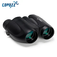 copozz mini monocular binoculars telescope 10x25 binoculars bak4 prism with low light night vision for outdoor travel hunting