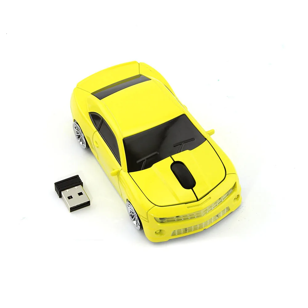 CHYI, беспроводная мышь, эргономичная, 2,4 ГГц, 1600 dpi, 5th Gen, Camaro, мышка для автомобиля, 4 цвета, спортивный Кош для ПК, ноутбука, рабочего стола