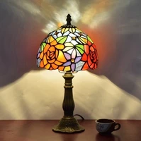 trukish decor mosaic lamp with lampshade tiffany lamp for bedroom living room mediterranean decor besideslamp table lamp fixture