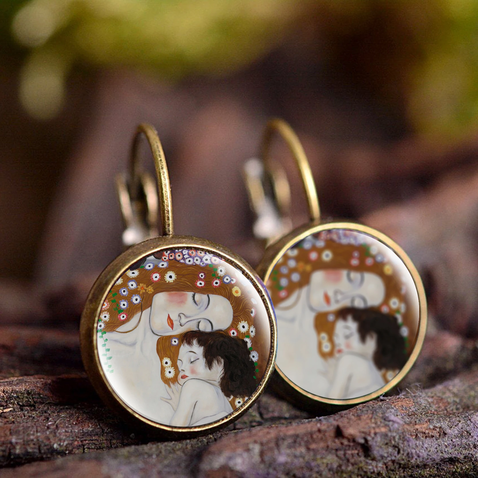 Женские серьги-гвоздики в виде звезд