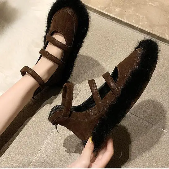 Женская обувь на плоской подошве Новое поступление модная повседневная Теплая