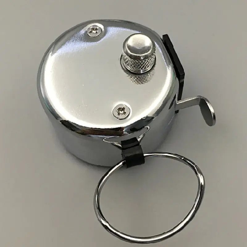 Ручной учетный счетчик Нержавеющая сталь 4 цифр ручные механические