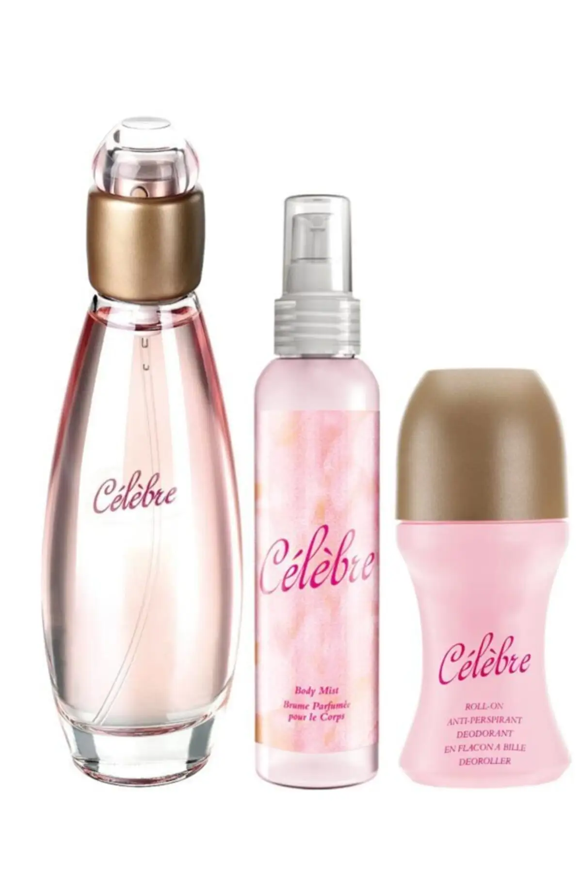 

Celebre Women 'S Perfume 50 ml Body Spray 100ml Rollon 3 PCs Set Economic Permanent Impressive Passionate Sexi New Season for women