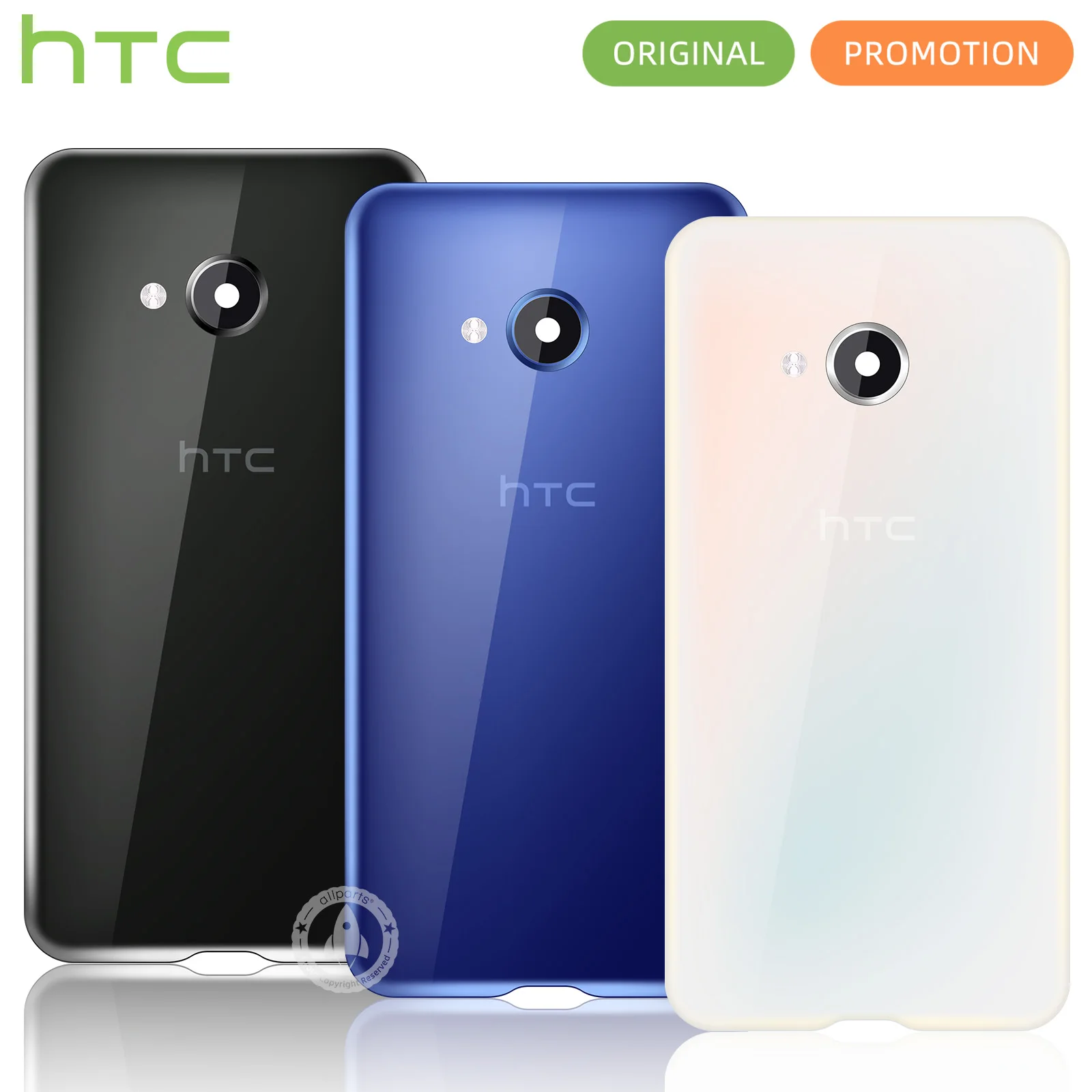 Оригинальная задняя крышка корпуса для htc U Play батареи с объективом камеры