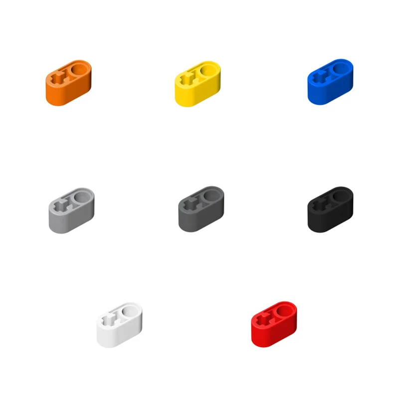 Tech автомобиля строительный блок moc 60483 строительные части 1*2 толстых отверстие