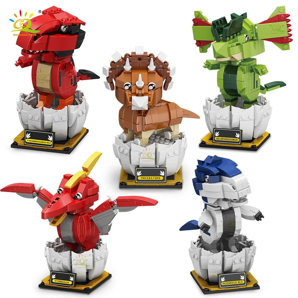 HUIQBAO Юрского периода тряски головой динозавра тираннозавра Рекс Модель