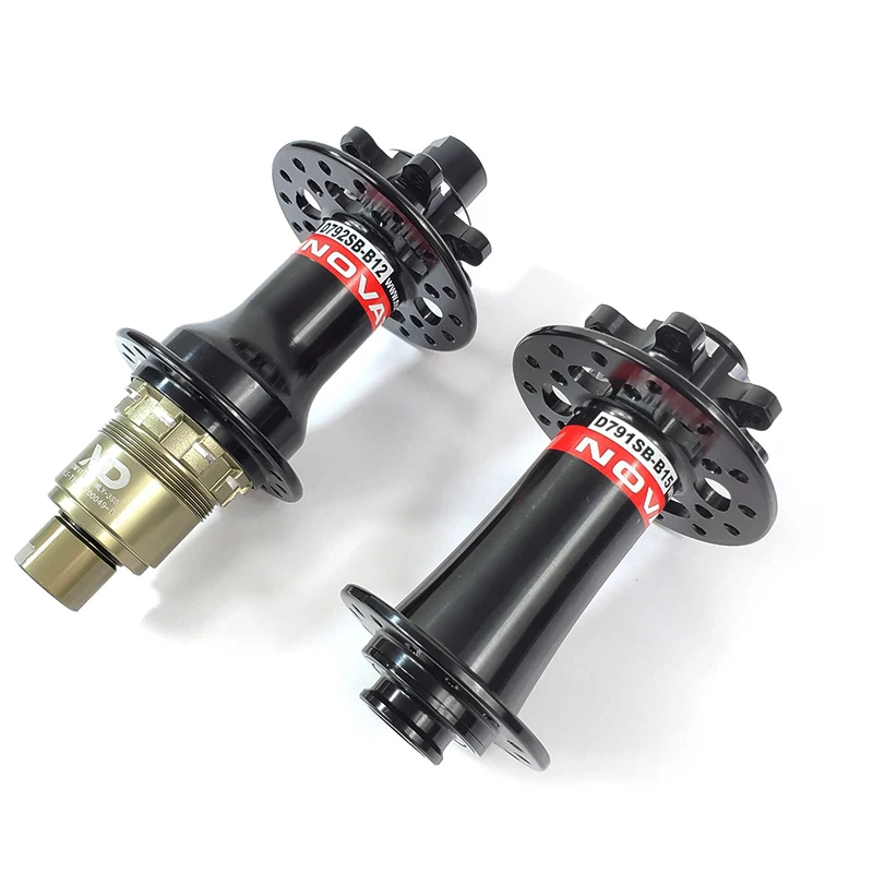 Велосипедные запчасти Novatec MTB j hook boost 6 колец Φ дисковый тормоз 28H 32H черный 110*15 мм 148