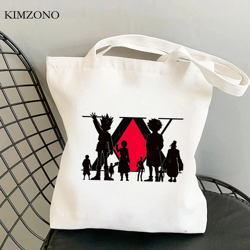 

Hunter x Hunter shopping bag recycle bag bolsas de tela canvas bolso bag reusable boodschappentas sac cabas custom