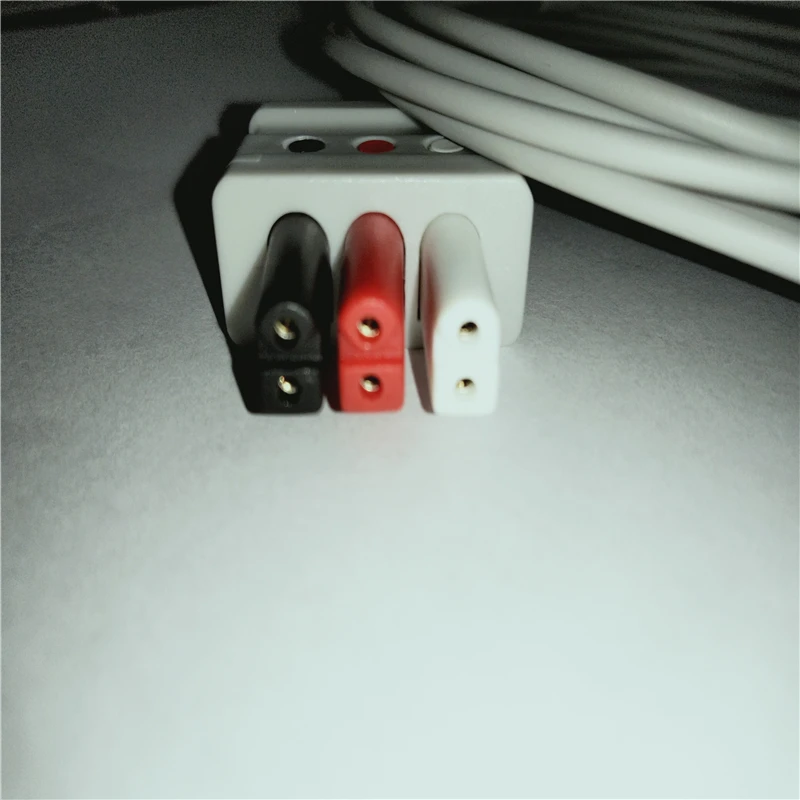 Ompatible Siemens Drager Mindray ECG 3 поводка ecg свинцовые провода кабель для Виго-спектра Statham