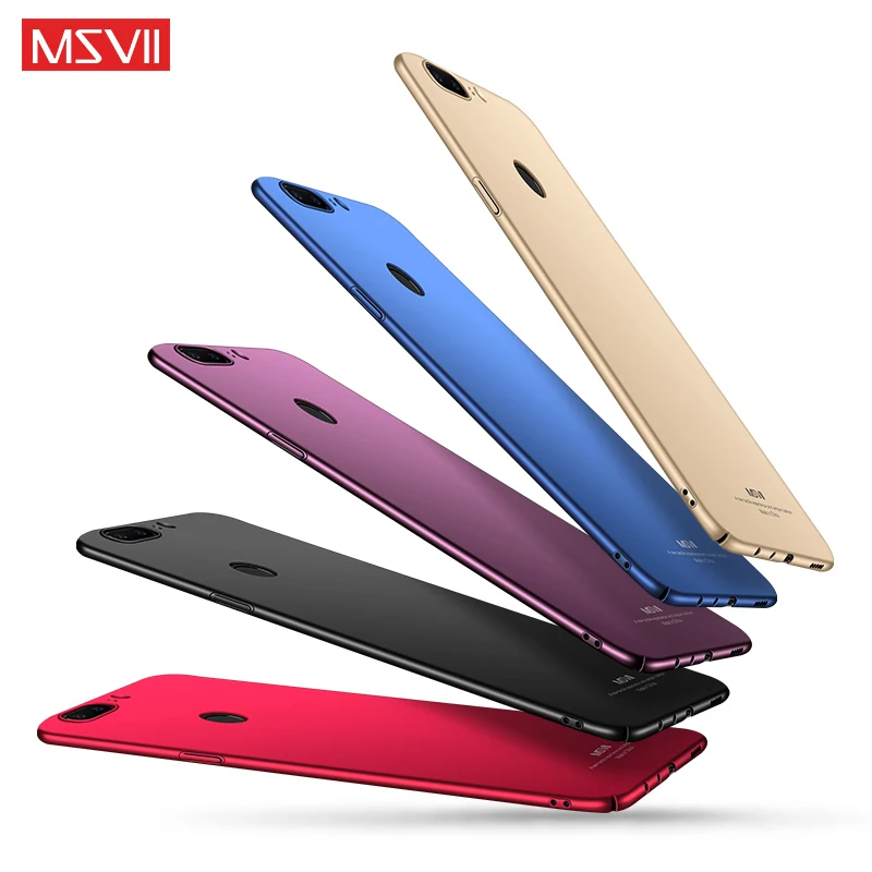One plus 5 T Case Cover Msvii Slim Frosted Coque For Oneplus 5T Oneplus5 Hard PC Phone Cases |