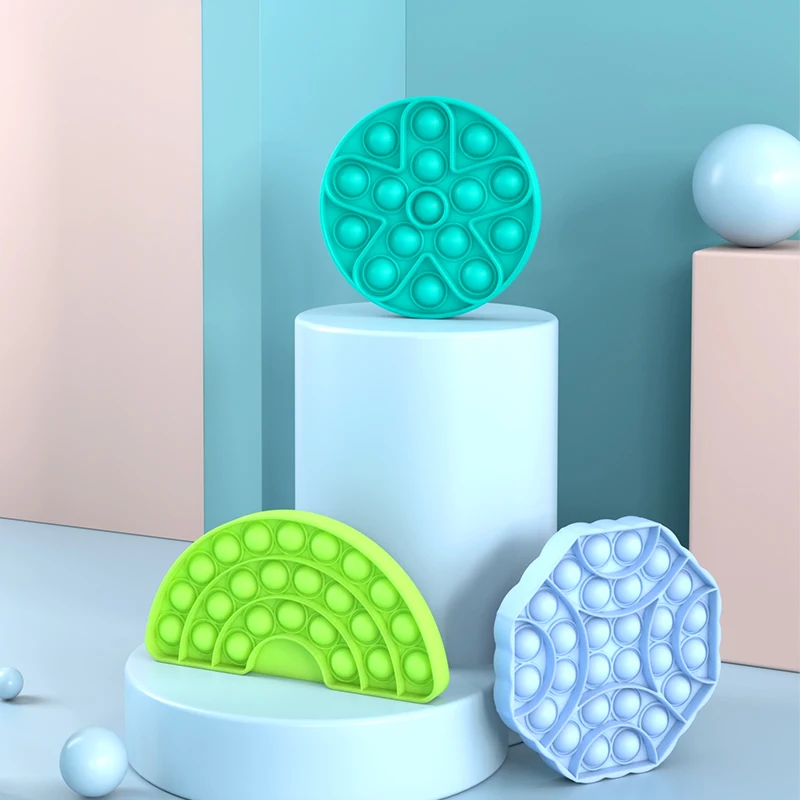 

Push Bubble Sensory Toys Autism Relief Stress Reusable Washable Toy Adult Children Math Mental Arithmetic Concentration Desktop