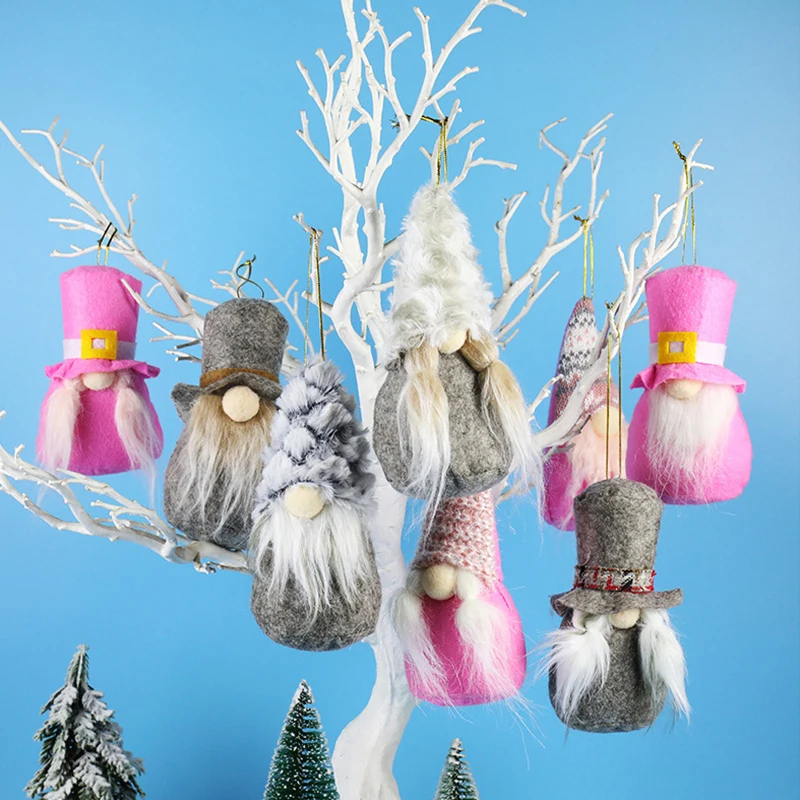 

2022 рождественские украшения, карликовый Санта-Клаус, Рождество, Ноэль, эльф, новогодние подарки, кулоны-кулы, декоративные украшения, дерево...