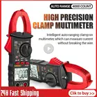 Мультиметр ANENG ST180ST181, цифровой клещи, 4000 отсчетов, тестер сопротивления транзисторов, Измеритель постоянногопеременного тока, амперметр, вольтметр