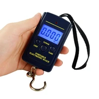 40kg x 10g mini digital scale for fishing luggage travel weighting steelyard hanging electronic hook scale kitchen weight tool