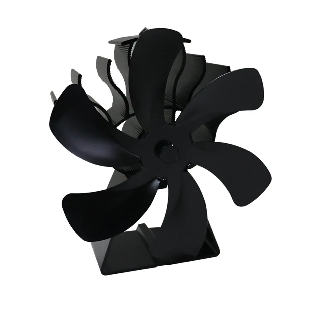 

Fireplace Fan Fireplace YL909 Efficient Heat Distribution 6 Blades Heat Powered Stove Fan Log Wood Burner Ecofan Quiet Home