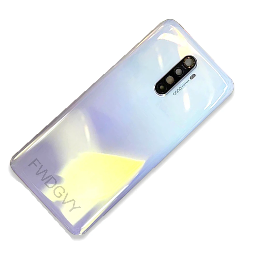 original new back glass cover for oppo realme x2 pro rear battery housing door with glass camera lens for realme x2 pro free global shipping