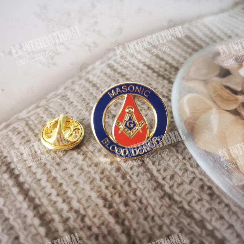 Оптом масонские значок булавки на лацканы масон вольный каменщик BLM67 донора