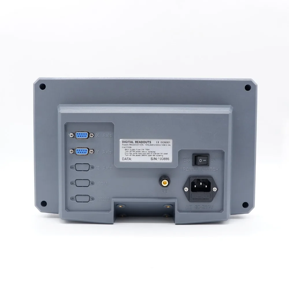 Токарный станок DRO с 2 осями токарный резец оптическими линейками 5 мкм линейный